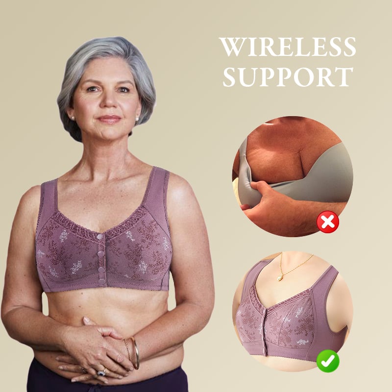 [Copy]Mama Cotton Front Front Bra