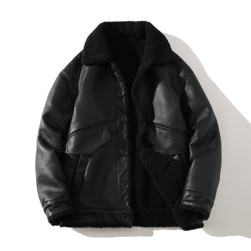 The Flying Tigers Men's Sheepskin Bomber Jacket Luc. 109