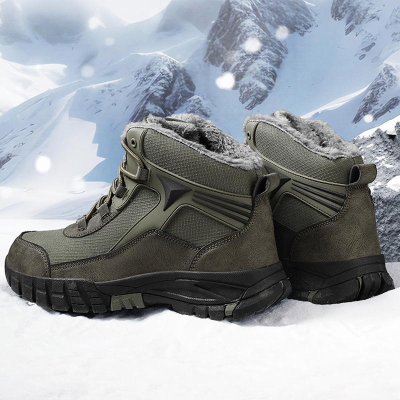 Men's Waterproof Snow Hiking Boots