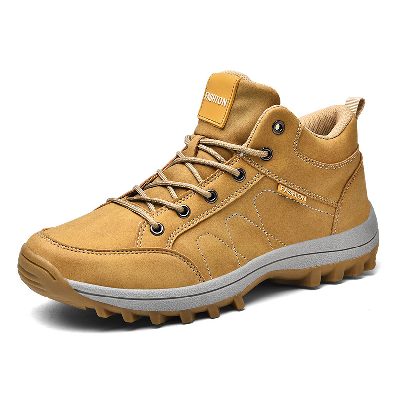 Men Outdoor Arch-support Comfy Lightweight Walking Shoes