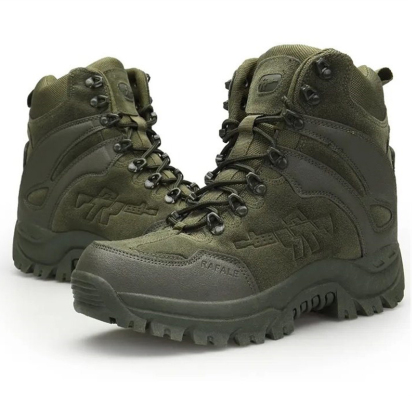 Men’s Waterproof Hiking Boot Anti-Impact Work Combat Boots