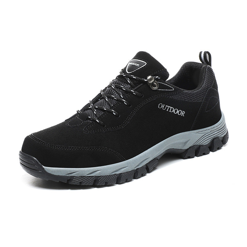 Men's walking shoes with arch clearance support