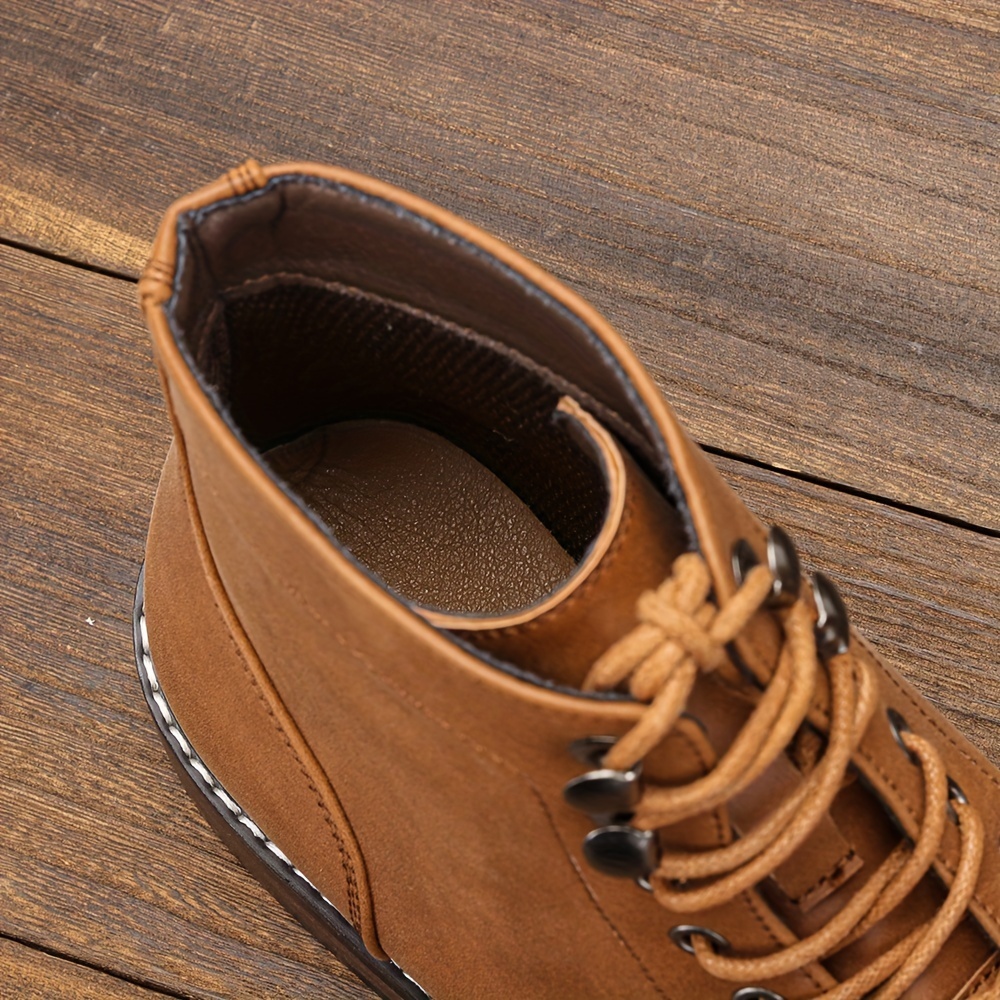 Men's Trendy Vintage Cap-toe Boots