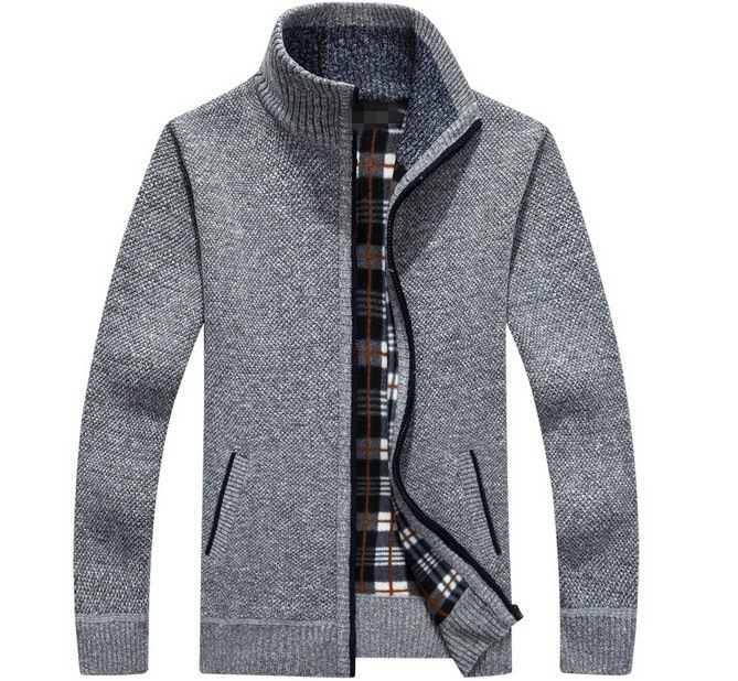 Men's Cardigan Warm Thick Sweater