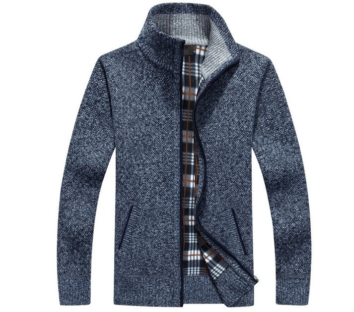 Men's Cardigan Warm Thick Sweater