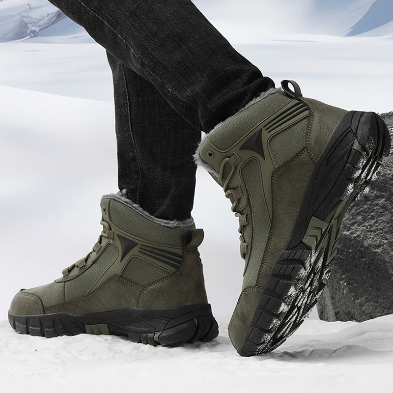 Men's Waterproof Snow Hiking Boots