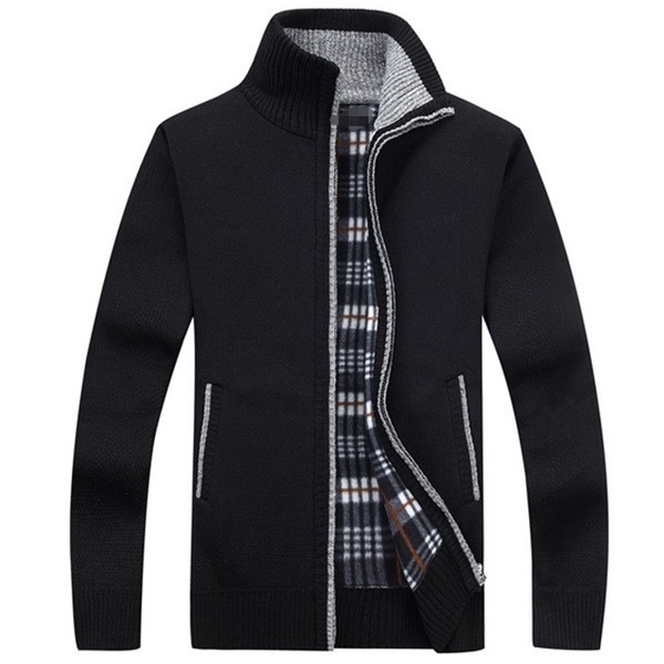 Men's Cardigan Warm Thick Sweater