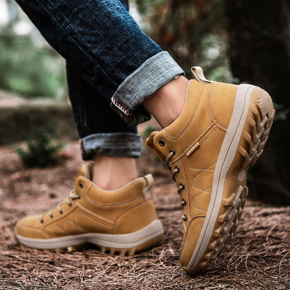 Men Outdoor Arch-support Comfy Lightweight Walking Shoes