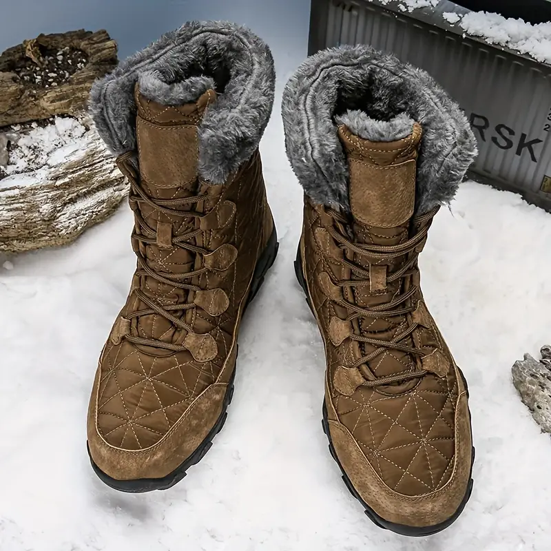 Men's Waterproof Snow Combat Boots