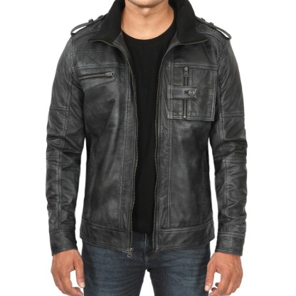 Pave Hawk Leather Jacket