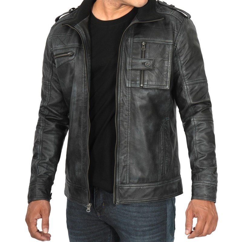 Pave Hawk Leather Jacket