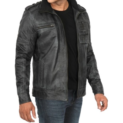 Pave Hawk Leather Jacket