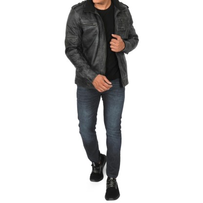 Pave Hawk Leather Jacket