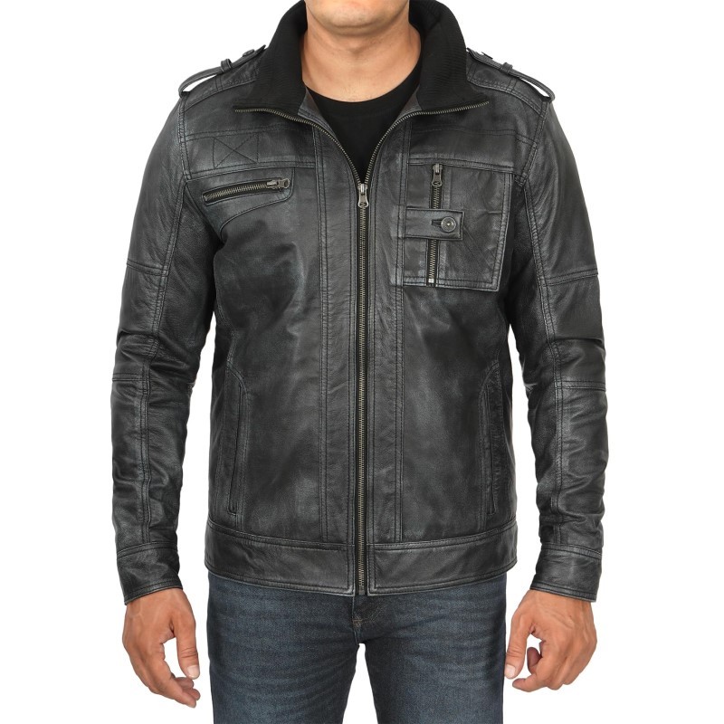Pave Hawk Leather Jacket