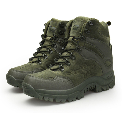 Men’s Waterproof Hiking Boot Anti-Impact Work Combat Boots