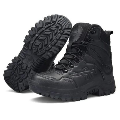 Men’s Waterproof Hiking Boot Anti-Impact Work Combat Boots