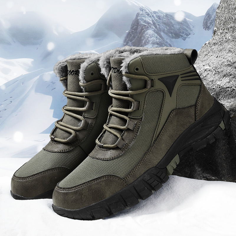 Men's Waterproof Snow Hiking Boots