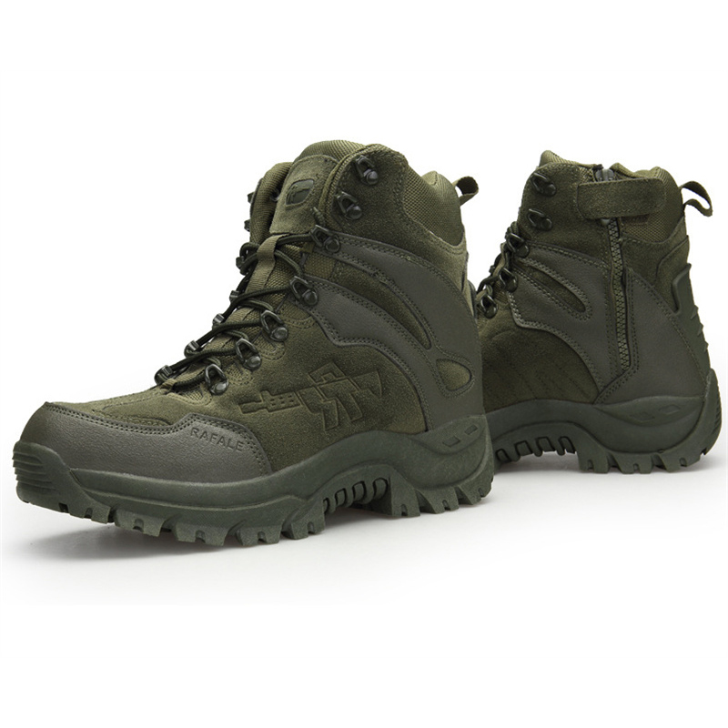 Men’s Waterproof Hiking Boot Anti-Impact Work Combat Boots