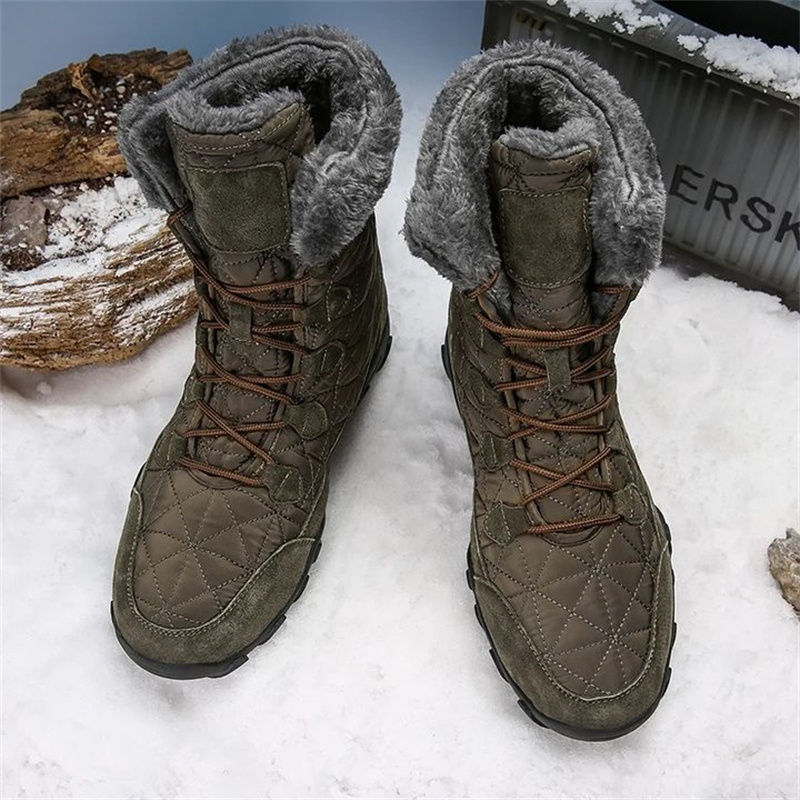 Men's Waterproof Snow Combat Boots