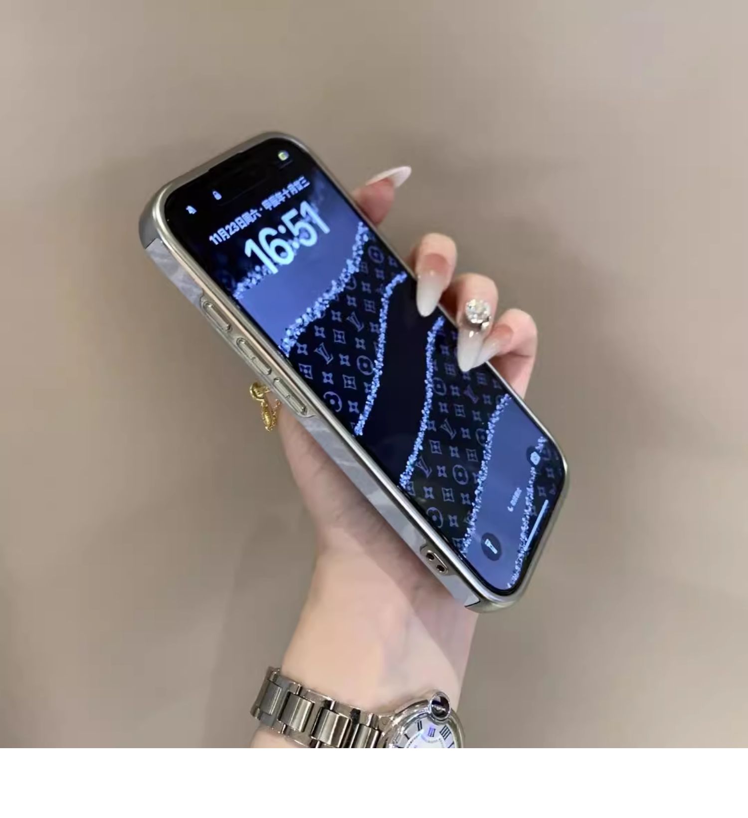 Μοτίβο Velvet Snow Mountain για iPhone