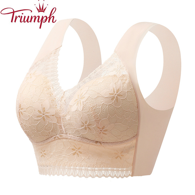 🔥【Pirk 2, gauk 1 nemokamai】❤️Patogi ir seksuali nėriniuota liemenėlė【40-110KG】