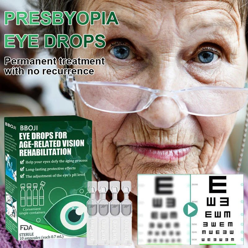 BBOJI akių lašai presbiopijai gydyti