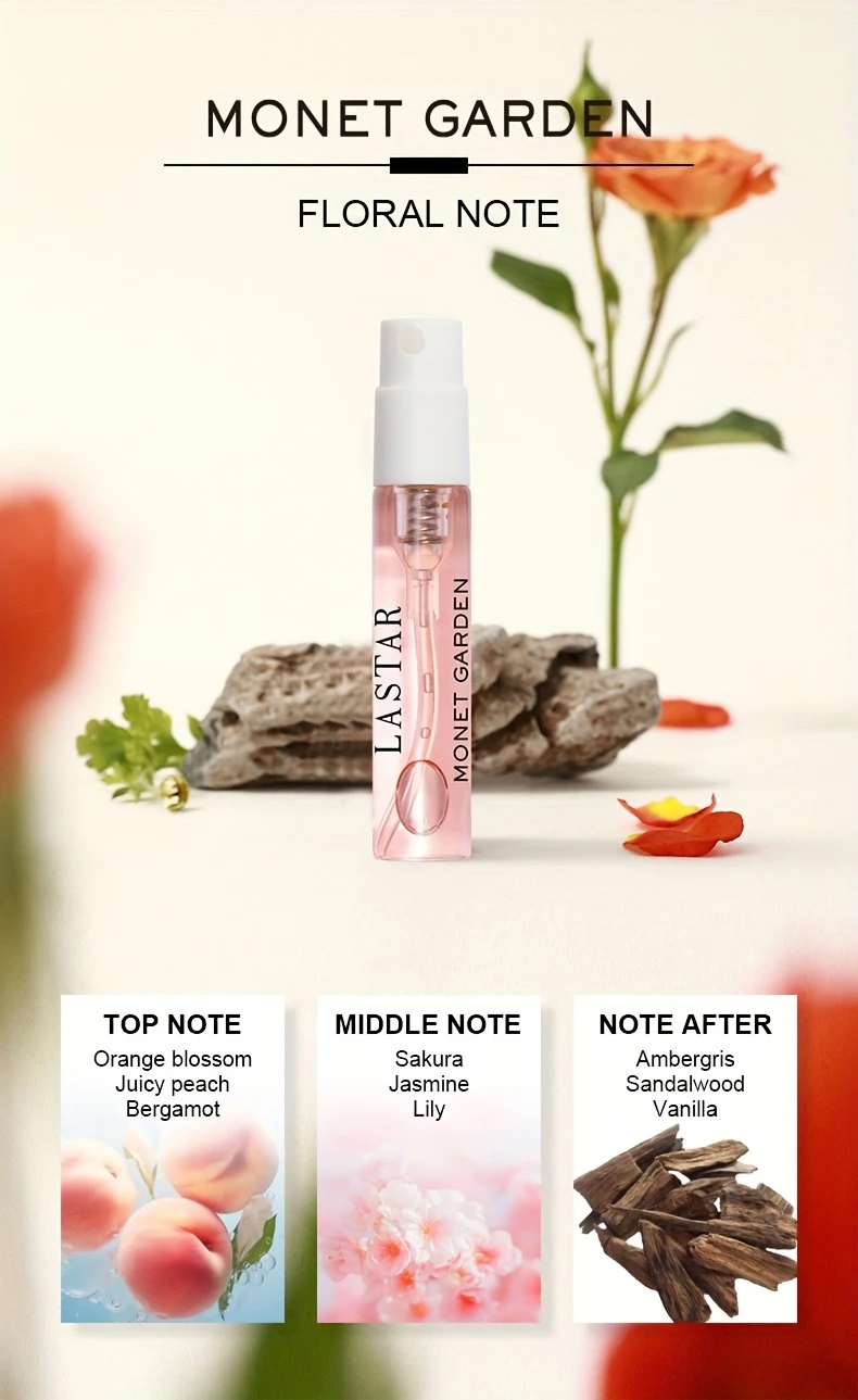 lastar 香水礼盒，8 袋香水 24 毫升，清新芳香女士持久香水，木质果香花香不同香味组合装，家庭、约会和旅行必备，理想的万圣节/圣诞节/节日礼物 详情 10