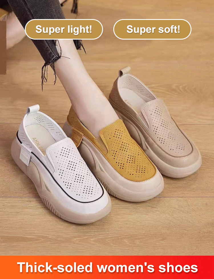 2023 m. 💖 Laisvalaikiai tuščiaviduriai storas padas retro balti batai žemi batai