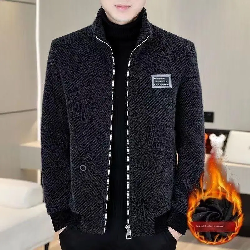 Sprogi vyriška šilta paminkštinta striukė