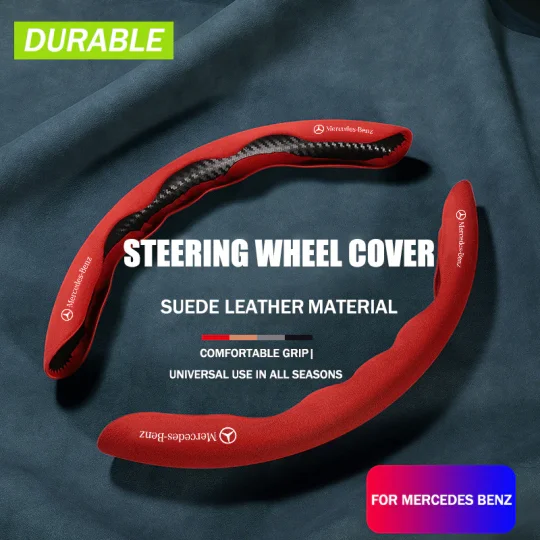 🚗Automobilio zomšinis vairo gaubtas