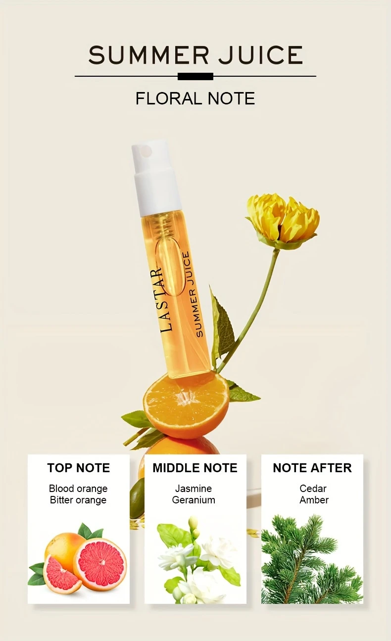 lastar 香水礼盒，8 袋香水 24 毫升，清新芳香女士持久香水，木质果香花香不同香味组合装，家庭、约会和旅行必备，理想的万圣节/圣诞节/节日礼物 详情 3