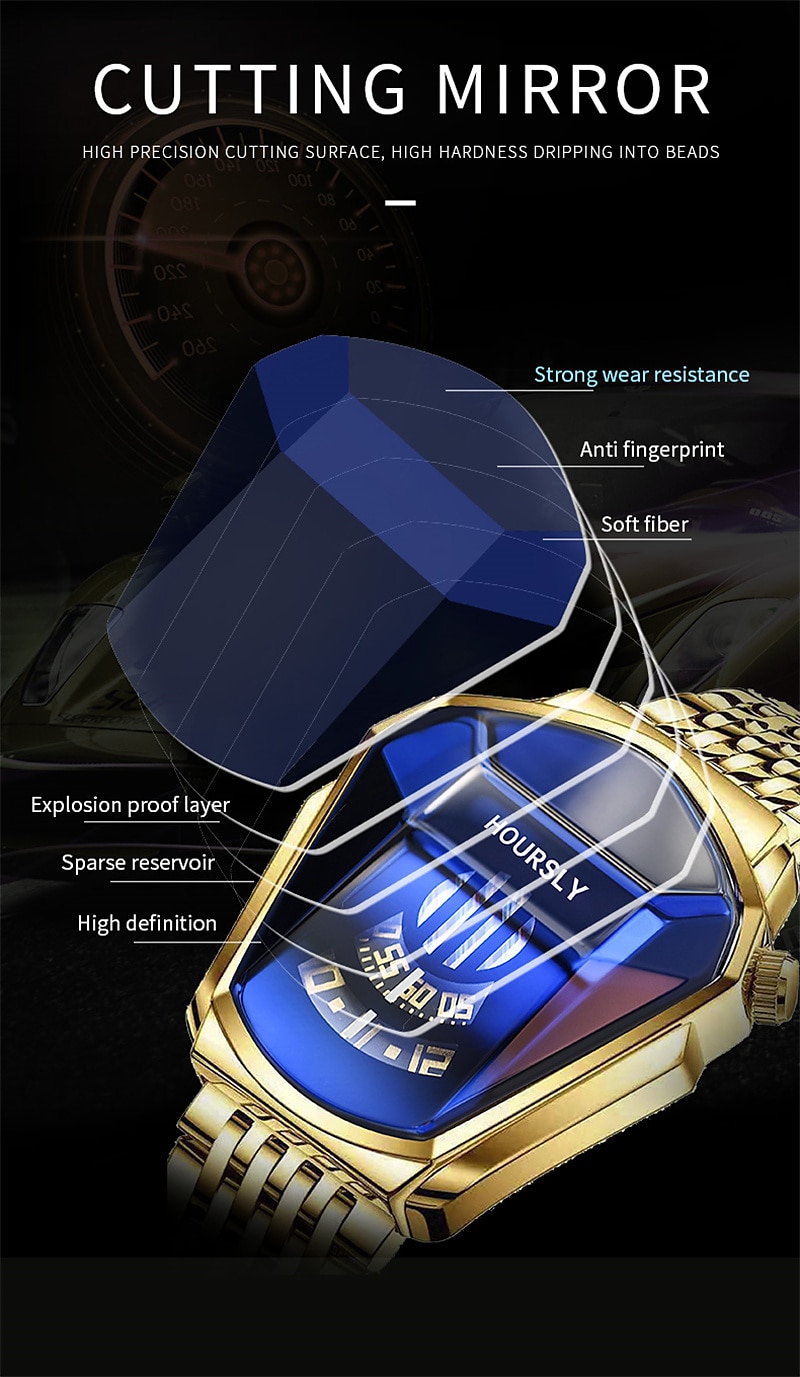 New Men'S Watch Decorative Fashion Snake Head Biker Watch Waterproof Sports Wristwatch Quartz Men'S Wristwatch 2023 - US $14.99 –P3