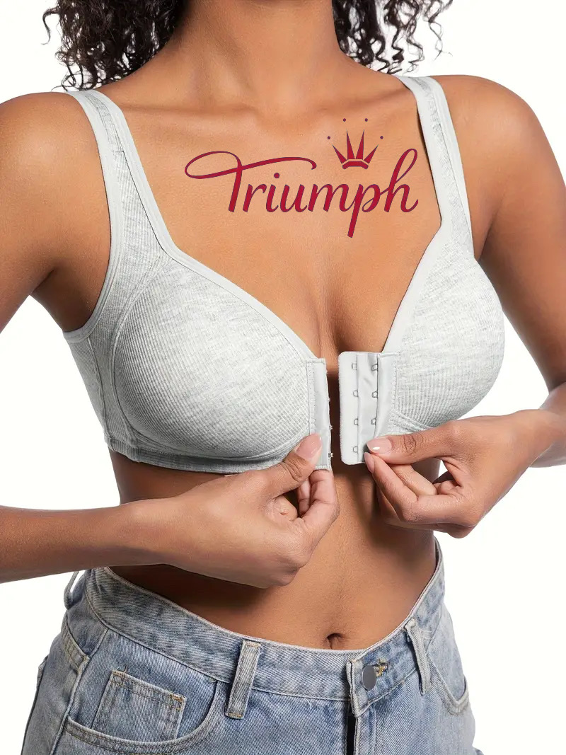 Triumph - (3 dalių) besiūlė push-up liemenėlė