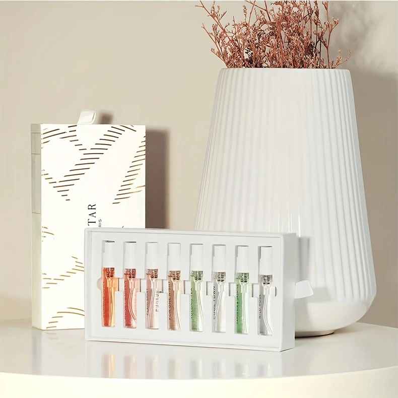 lastar 香水礼盒，8 袋香水 24 毫升，清新芳香女士持久香水，木质果香花香不同香味组合装，家庭、约会和旅行必备，理想的万圣节/圣诞节/节日礼物 详情 13