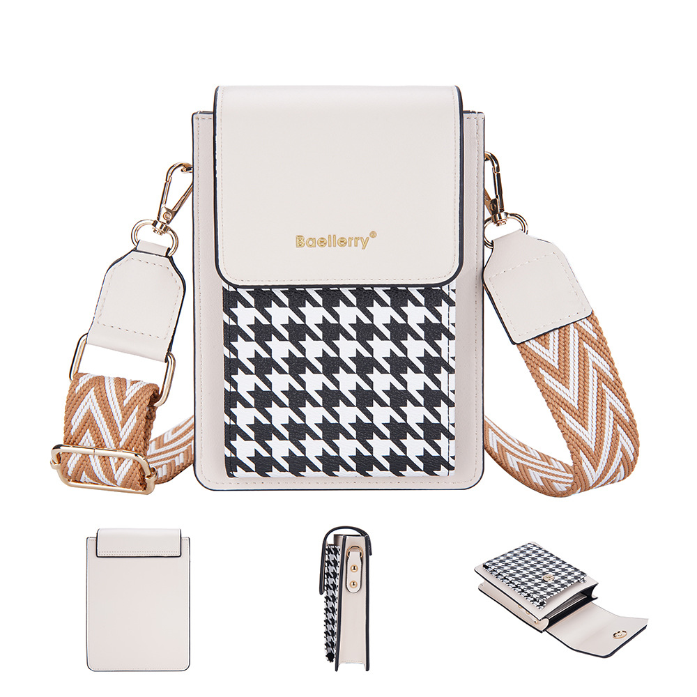 💗💃👜2023 naujas mobiliojo telefono krepšys😍Naujas mados tendencijų pledas, kontrastingos spalvos sagtis ant peties kryžiaus [ribotas leidimas] Universalus mažas kvadratinis krepšys ant peties