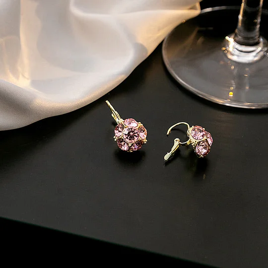 🌟Kokybiški auskarai🌟Puikūs prabangūs modernūs krištolo auskarai🌙✨ Riboto laiko pasiūlymas