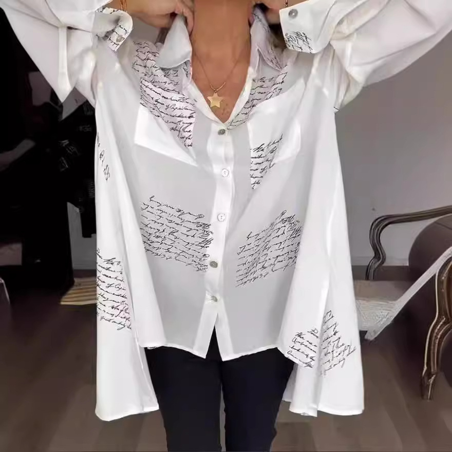 Nauji modernūs laisvi ir seksualūs smokingo marškinėliai 2025 m