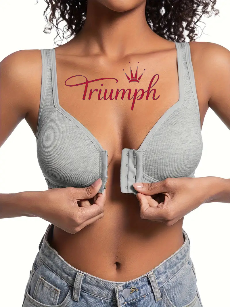 Triumph - (3 dalių) besiūlė push-up liemenėlė