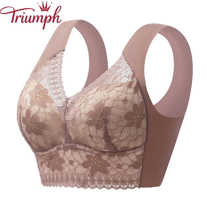 🔥【Pirk 2, gauk 1 nemokamai】❤️Patogi ir seksuali nėriniuota liemenėlė【40-110KG】