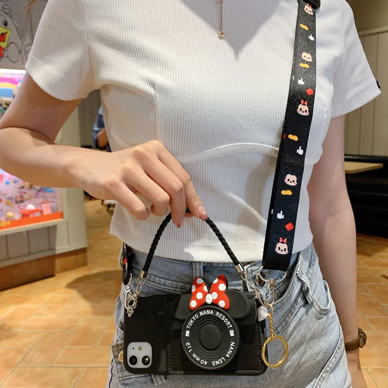 🌈📱Animacinių filmų piniginė 🥰Tinka iPhone dėklui, pečių krepšiui kryžminiam peties dirželiui💍👉