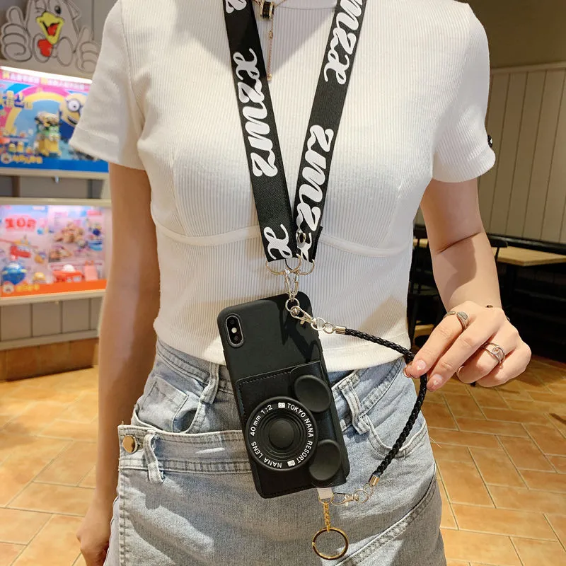 🌈📱Animacinių filmų piniginė 🥰Tinka iPhone dėklui, pečių krepšiui kryžminiam peties dirželiui💍👉