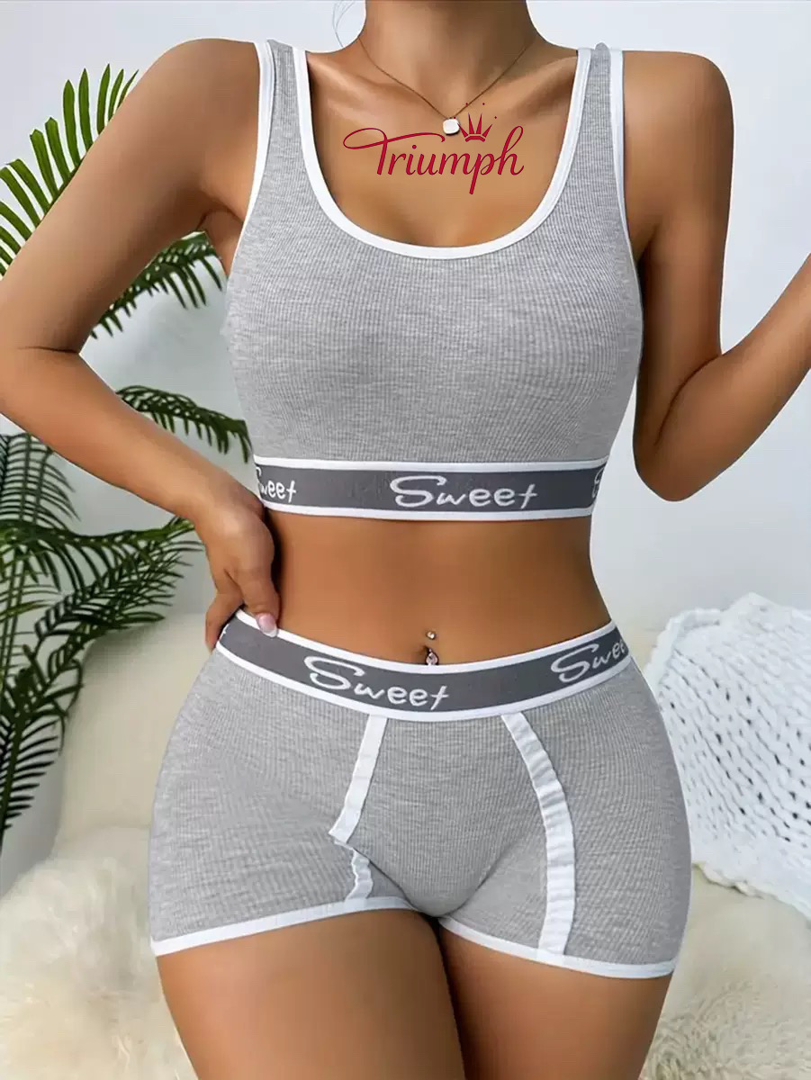 ✨【𝐓𝐫𝐢𝐮𝐦𝐩𝐡】✨👙Pilusio dydžio seksuali liemenėlė Push-up nuo slinkimo liemenėlė + kelnaitės【Nėrinių liemenėlių rinkinys】