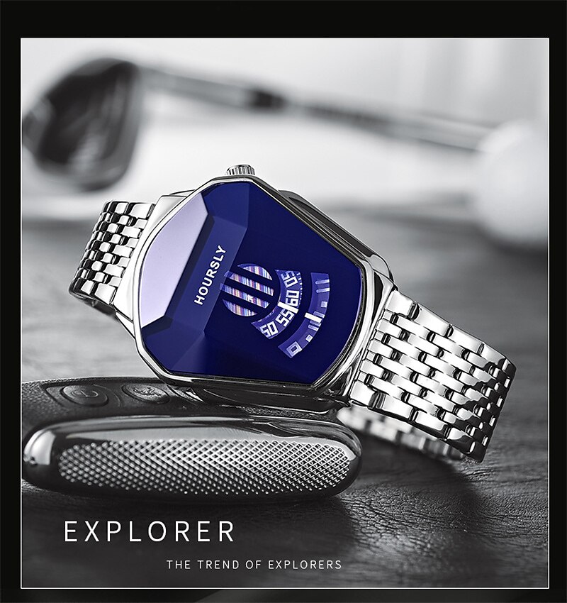 New Men'S Watch Decorative Fashion Snake Head Biker Watch Waterproof Sports Wristwatch Quartz Men'S Wristwatch 2023 - US $14.99 –P7