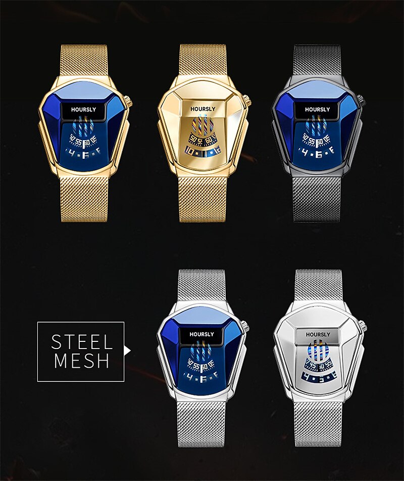 New Men'S Watch Decorative Fashion Snake Head Biker Watch Waterproof Sports Wristwatch Quartz Men'S Wristwatch 2023 - US $14.99 –P11