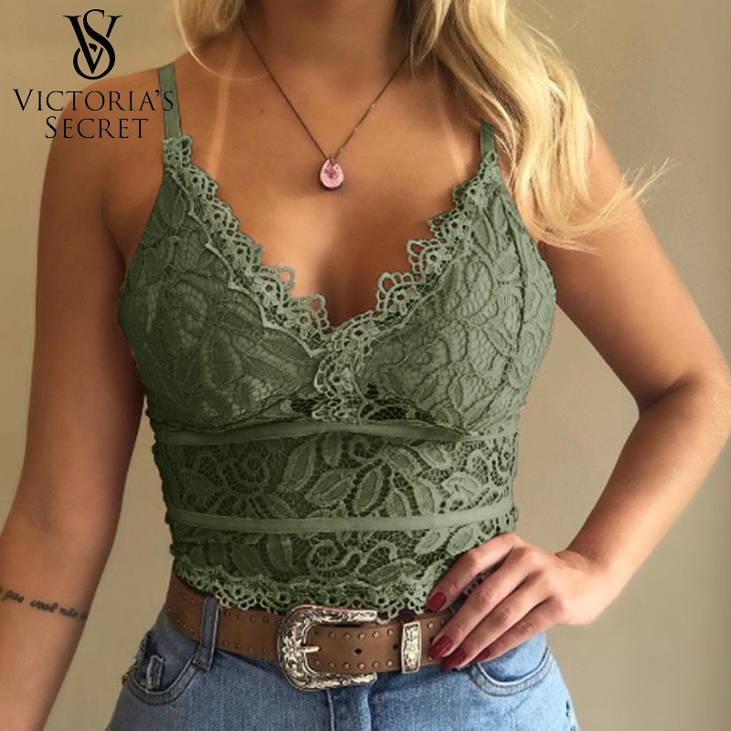 ✨Victoria's Secret ✨- 3 vnt. 💥2025 metų naujos romantiškos nėriniuotos liemenėlės