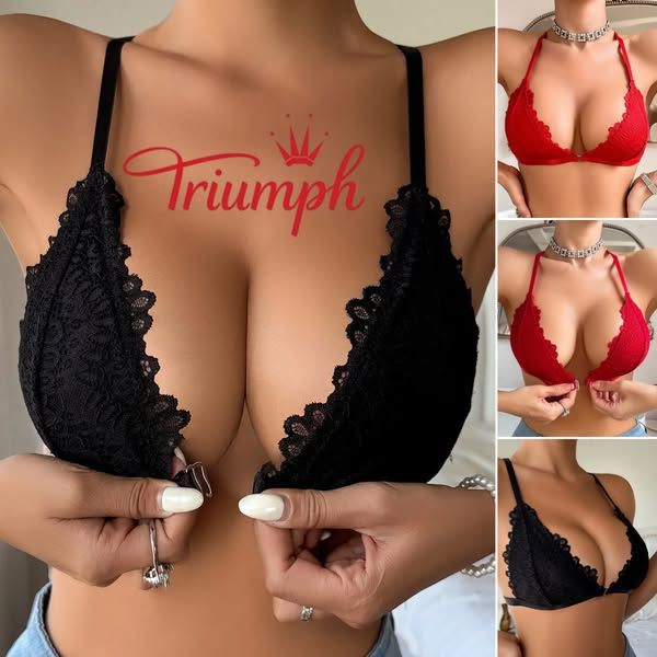 Triumph - 3 vnt. 💥2025 metų nauja romantiška nėriniuota liemenėlė