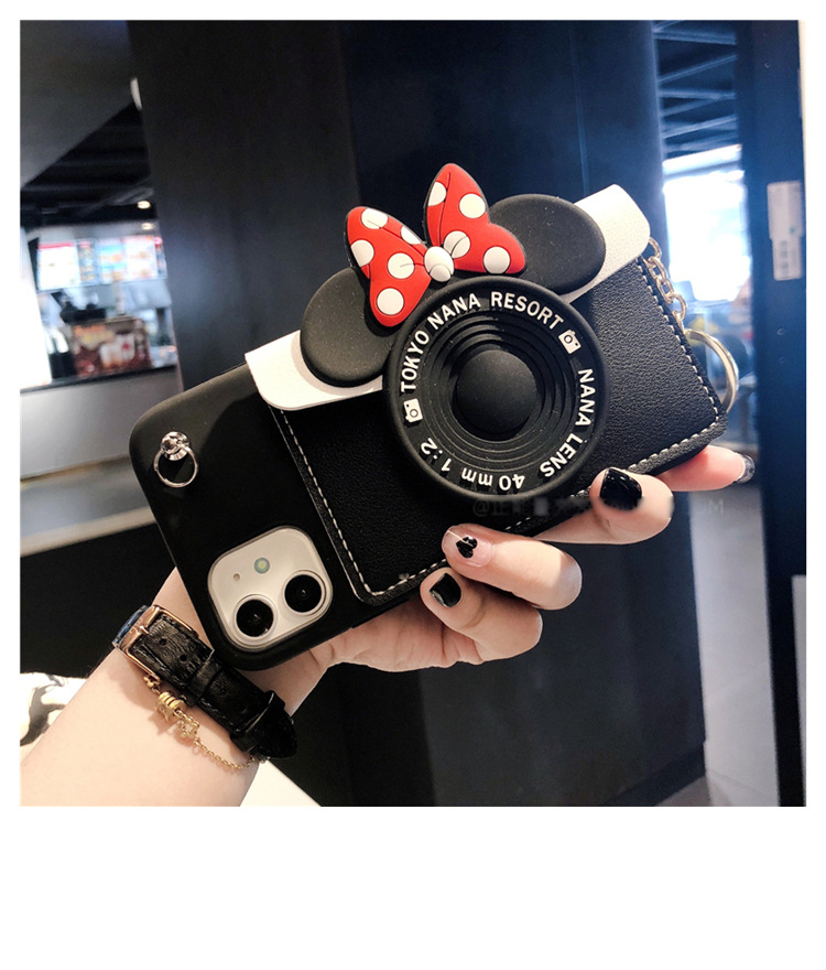 🌈📱Animacinių filmų piniginė 🥰Tinka iPhone dėklui, pečių krepšiui kryžminiam peties dirželiui💍👉