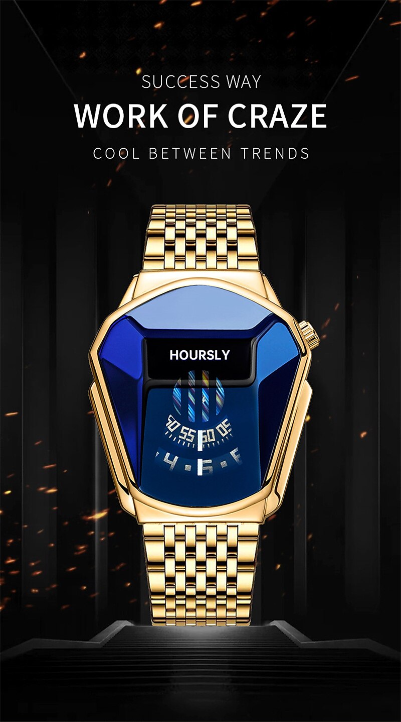 New Men'S Watch Decorative Fashion Snake Head Biker Watch Waterproof Sports Wristwatch Quartz Men'S Wristwatch 2023 - US $14.99 –P2