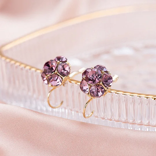 🌟Kokybiški auskarai🌟Puikūs prabangūs modernūs krištolo auskarai🌙✨ Riboto laiko pasiūlymas