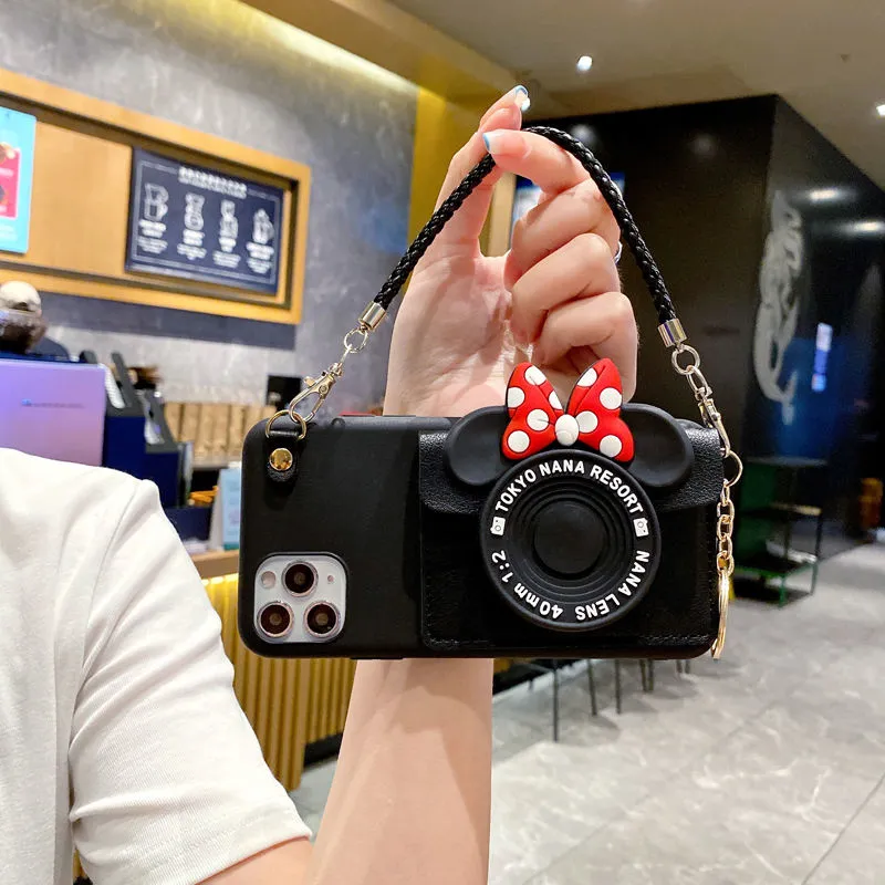 🌈📱Animacinių filmų piniginė 🥰Tinka iPhone dėklui, pečių krepšiui kryžminiam peties dirželiui💍👉